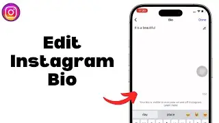 How To Edit Instagram Bio