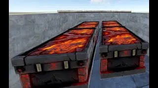 Pixel Gap/Bunker Loot Rooms (4 BOXES) - Rust 2021