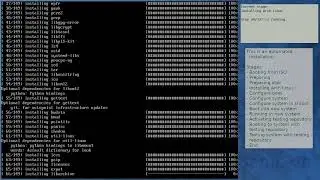 Arch Linux installation recording to kernel 6.0.1-arch2-1 (testing)