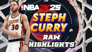 NBA 2K25 - Steph Curry Raw Highlights