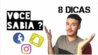 8 Dicas e truques de redes sociais no seu celular!