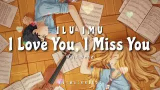 ILU IMU - Hati Band [tiktok] | Lirik lagu lagi-lagi ku gak bisa tidur