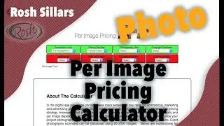 Photography Pricing Calculator - Per Image Pricing Calculator