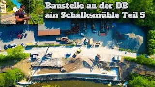 Volmetalbahn Reparatur der Gleise in Schalksmühle Teil 5