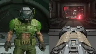 Playing Doom Eternal like Classic Doom (No Dash, No Double Jumps, Classic Weapon Pose)