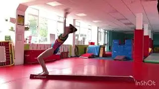 ❤️ GYMNAST KARINA DOES GYMNASTICS TUMBLING DANCE CIRCUS ❤️