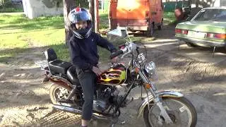 Обзор мопеда Eurotex Chopper 50 куб.