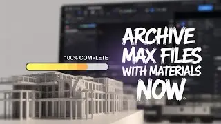 how to save 3DS MAX files with materials
