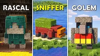 3 Mob Statues from Minecraft Live 2022!