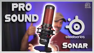 How to make HyperX Quadcast sound like a pro with Sonar!!