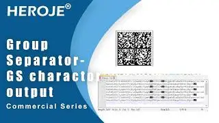 Group Separator---GS charactor output