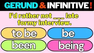 GERUND Guru Shares Top Infinitive Challenge Techniques!