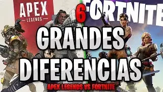 6  DIFERENCIAS entre APEX LEGENDS Y FORTNITE | APEX LEGENDS VS FORTNITE BATTLE ROYALE | by xavi