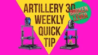 ▼ Artillery 3D TIP of the week | Artillery Sidewinder X1 and Genius.