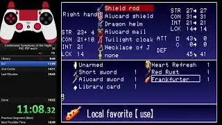 Castlevania: SotN, PAL PSP speedrun in 18:49
