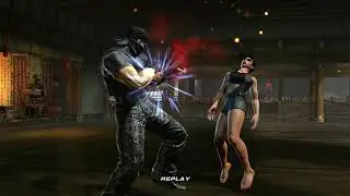 Tekken 6 Bryan vs. Asuka