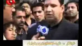 مراسم تشيع جنازه روح الله دادشي