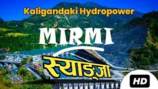 Kaligandaki Hydropower Mirmi, SYANGJA  || Drone View || Puran Kumal Official
