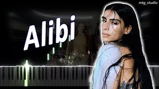 Sevdaliza, Pabllo Vittar, Yseult - Alibi | PIANO COVER | PIANO TUTORIAL | HOW TO PLAY | MIDI
