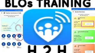 BLOs TRAINING SSR 2025 H2H SURVEY AROOR LAC