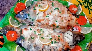 Вкуснейшая РЫБА с ОВОЩАМИ в ДУХОВКЕ!