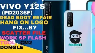 VIVO Y12S PD2036F Dead Boot Fix Hang on Logo Lock Remove With Free SP Flash Tool/cm2 mt2 flash file
