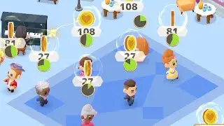 Idle Royal Stories 🤪 new android game, you manage a dance hall and relaxation zone
