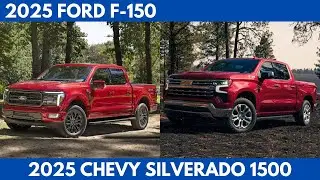 The 2025 Ford F-150 Vs. 2025 Chevrolet Silverado 1500 a Full-Size Pickup Truck Comparison