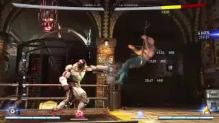 Cyborg f2 TA into d3 setup vs. wakeup Trident Toss 