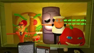 PIZZA TOWER CHARACTERS IN BACKROOMS IN Garry's Mod