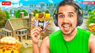 FREE FIRE LIVE WITH AMITBHAI || BACK TO BACK BOOYAH IN GRANDMASTER LOBBY || DESI ARMY