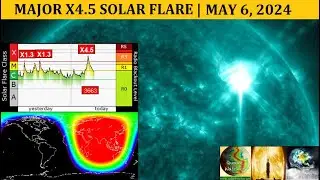 Major X4.5 Solar Flare | May 6, 2024