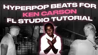 making an X type beat for KEN CARSON (FREE DRUMKIT) | FL Studio Tutorial