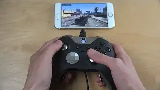 GTA 5 iPhone 7 NVIDIA GameStream Xbox Elite Gamepad Moonlight Gameplay Review!