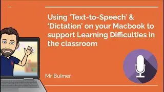Using Text to Speech and Dictation on your Macbook Tutorial
