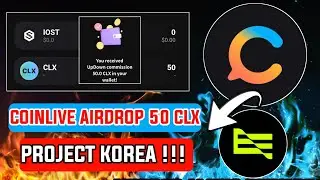 Awas Telat Nih ! Coinlive Airdrop Reward 50 CLX, Republik Vesting ? Terbaru 2023