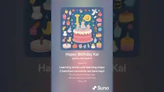 Happy 1st Birthday Kai