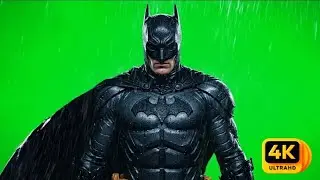 15 Epic Batman Actions & Poses - 4K Cinematic Green Screen VFX