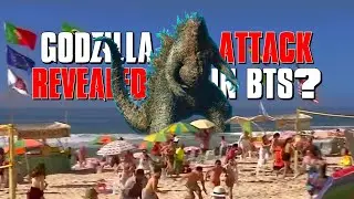 Godzilla Attacks In Godzilla X Kong Set Videos? - Godzilla X Kong: The New Empire