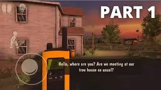 Horror Tale 1 : Kidnaper  Walkthrough #1 (Android/iOS) - Look For Harry & Run From Evil Monsters
