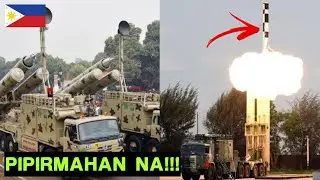 BREAKING NEWS! Brahmos Supersonic Cruise Missiles pipirmahan na ngayong January!