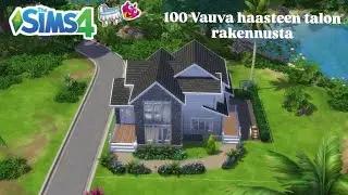Rakennetaan 100 vauva haasteen talo | The Sims 4 Suomi |