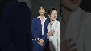 ติดฝน ver. พี่แม้ก-น้องณฐ ดูแล้วดูท่าจะติดหวานซะด้วย #MaxNat #แม้กณฐ #KAZZAWARDS2024 #PMAXNNATi
