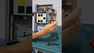 Troca rápida da placa fonte dvd player philips 