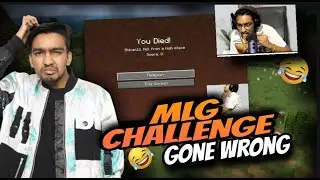 MLG challenge Gone Wrong | Minecraft Challanges | Shivam Aggarwal