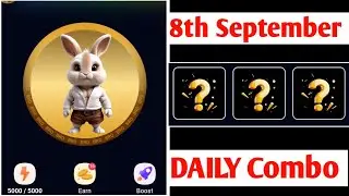 Rocky Rabbit Daily Combo Cards Today 08 September 2024