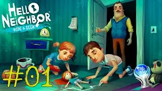 #1. Hello Neighbor: Hide and Seek. [PS5]. Поиграем в прятки. Стрим.