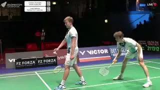 VICTOR DM 2022: Mølhede/Thyrri vs Faust Kjær/Kryger Boe