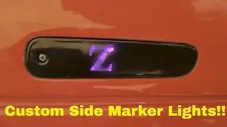 300zx custom side marker lights