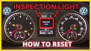 Service & Inspection RESET - VW/Volkswagen Tiguan 2010-2015